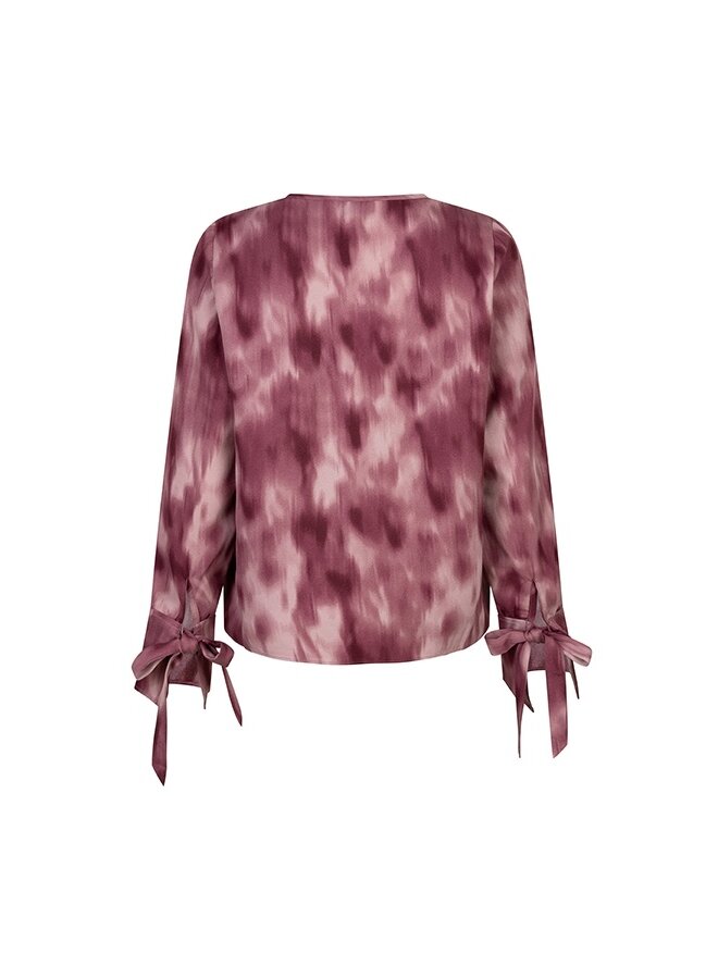 Blouse Lora mauve ombre