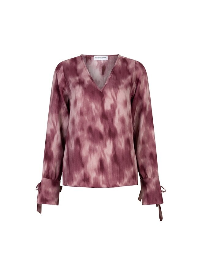 Blouse Lora mauve ombre