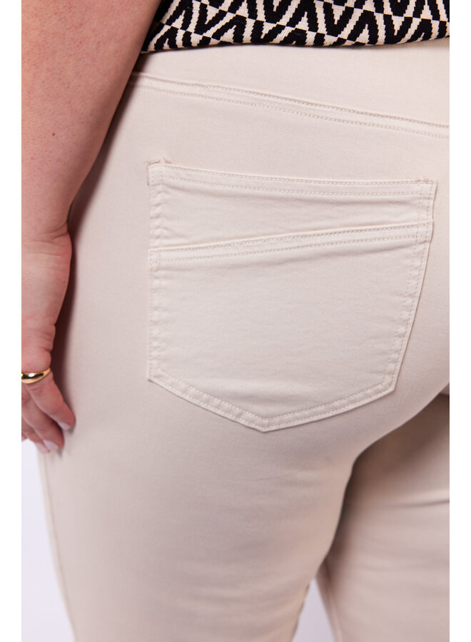 Broek Kamila jeans sand