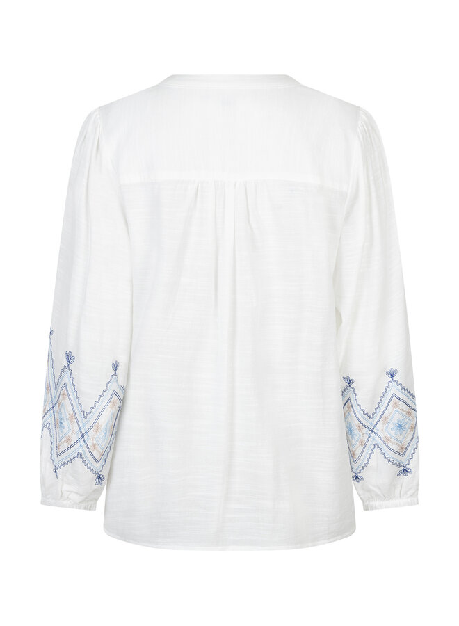 Blouse Embroidery blue multi