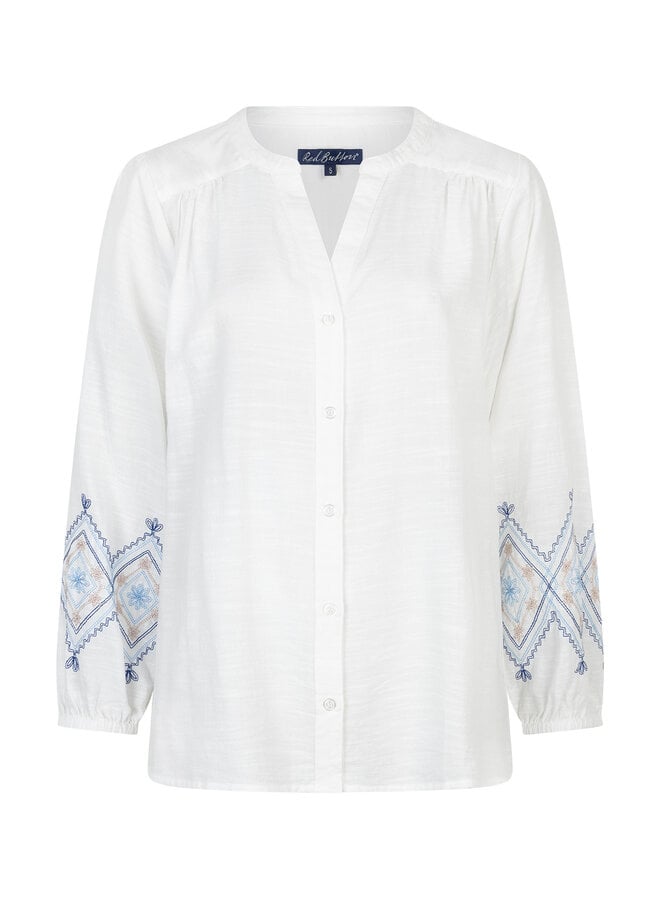 Blouse Embroidery blue multi