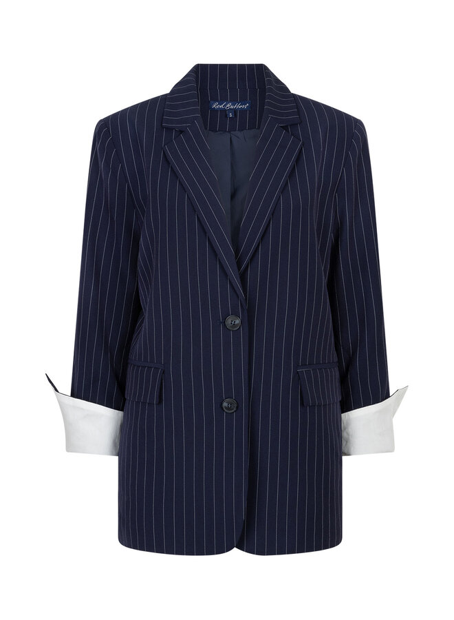 Blazer Palazzo pinstripe dark blue