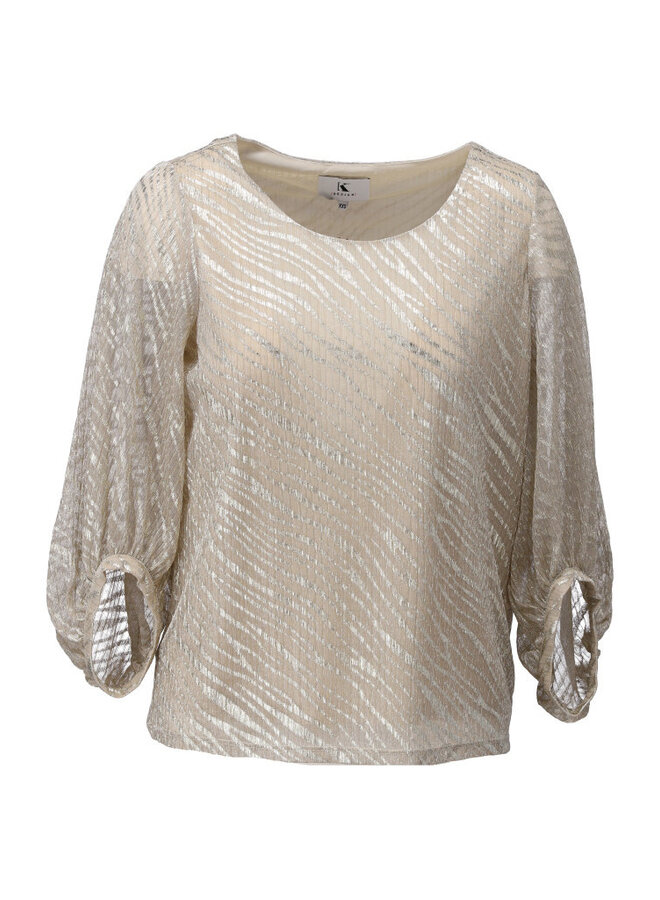 Blouse C251 met lurex
