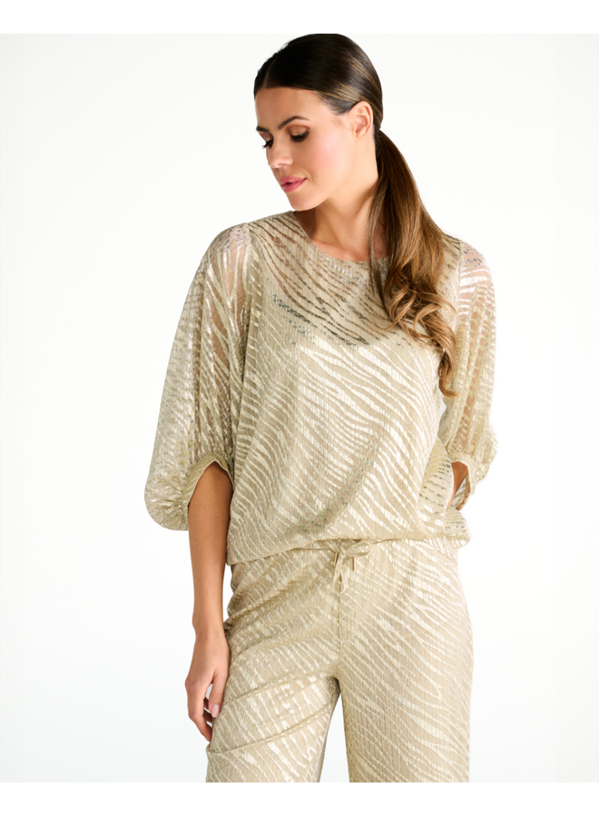 Blouse C251 met lurex