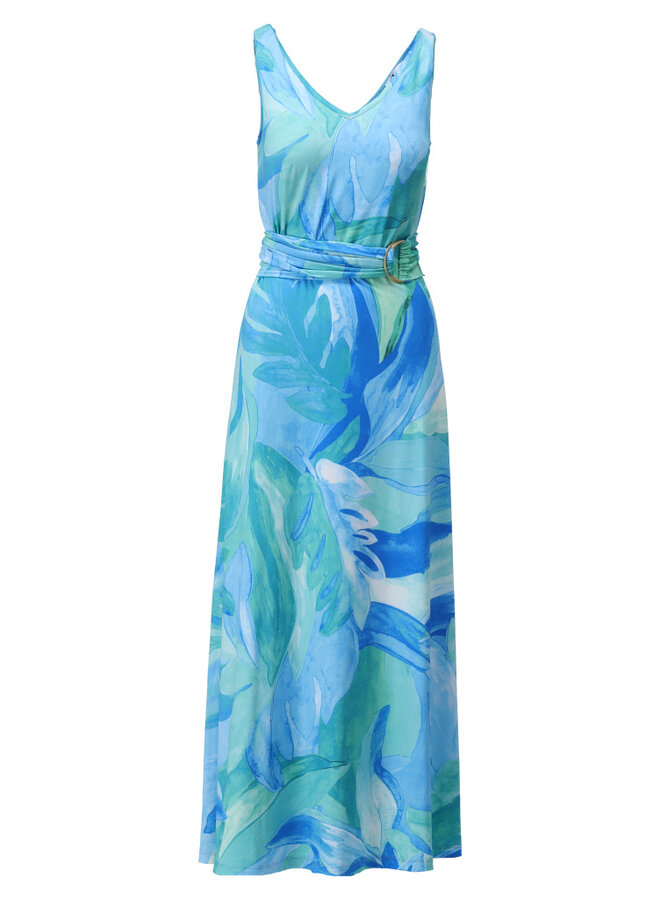 Jurk C307 maxi met design