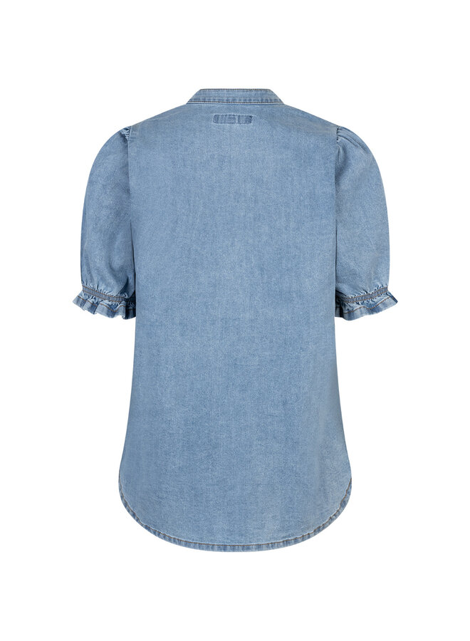 Blouse Victoria denim light blue