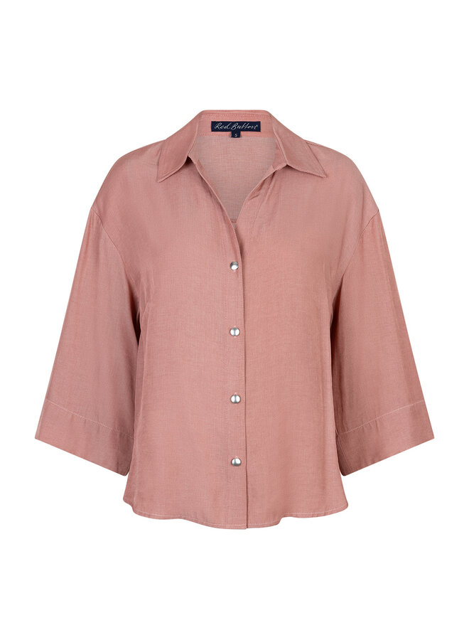 Blouse Amalia shine rosewood