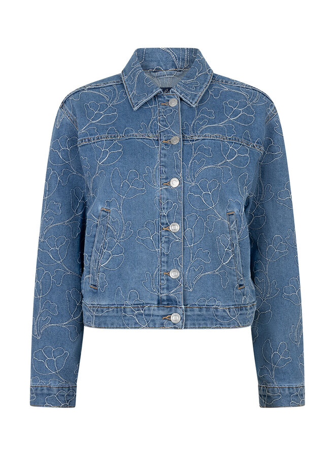 Jacket Sally JKT embroidery bleach