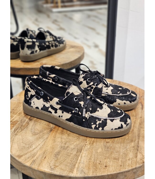 Bullboxer Mocassins Cow print