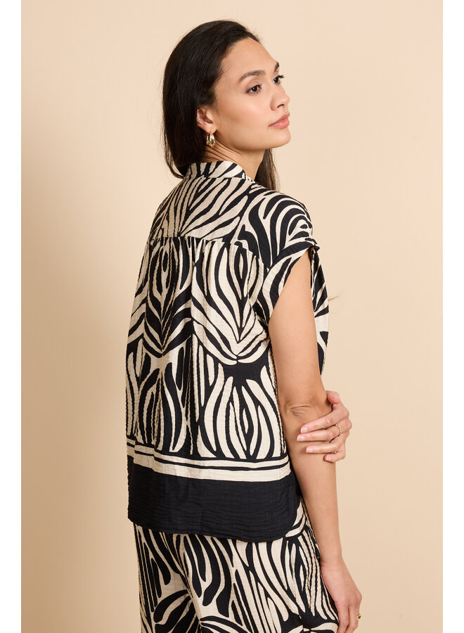 Top Havine black/sand