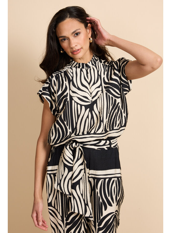 Top Havine black/sand