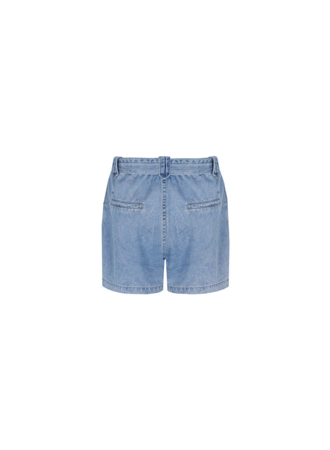 Short Billie denim light blue