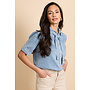 Blouse Toni denim light blue