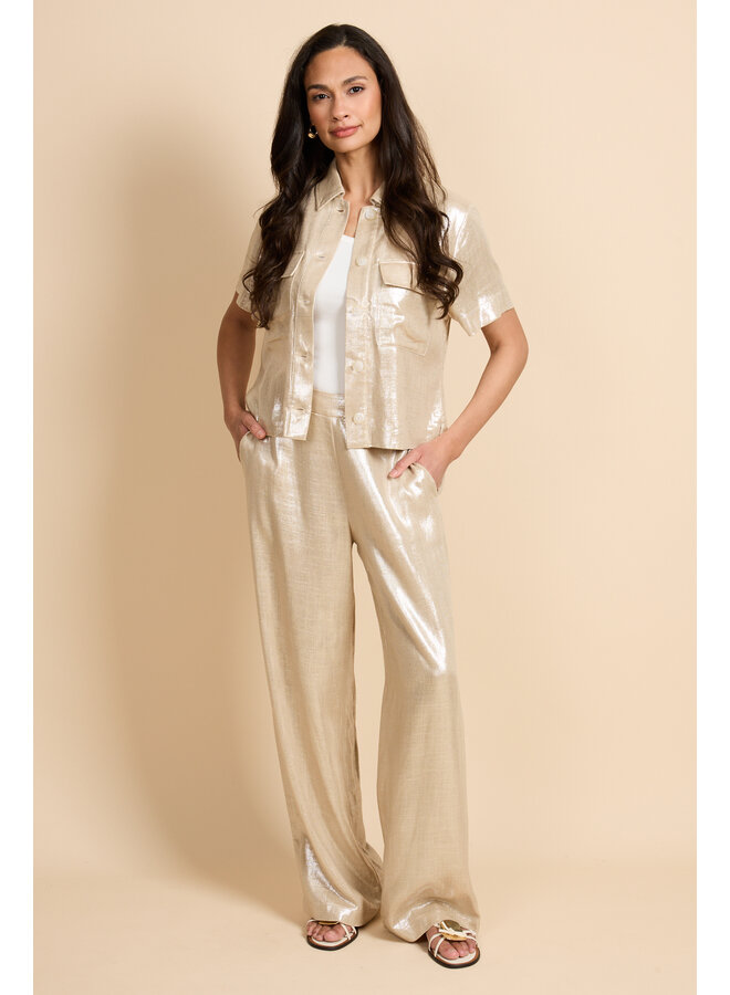 Broek Noëline kint camel