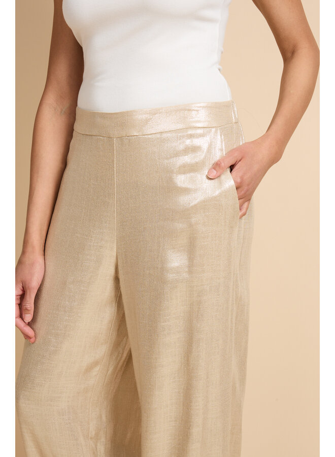 Broek Noëline kint camel