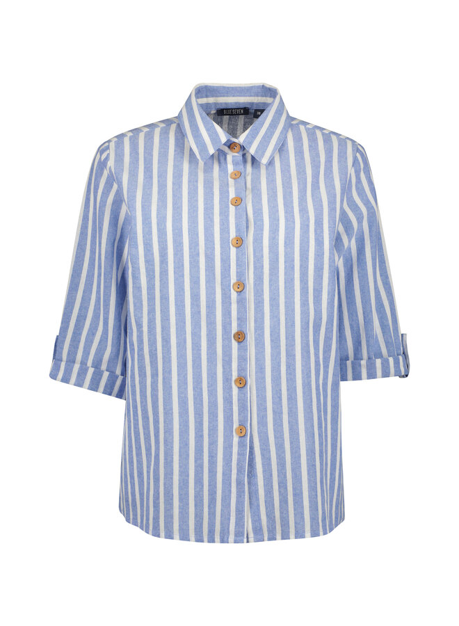 Blouse Seven blauw 180315