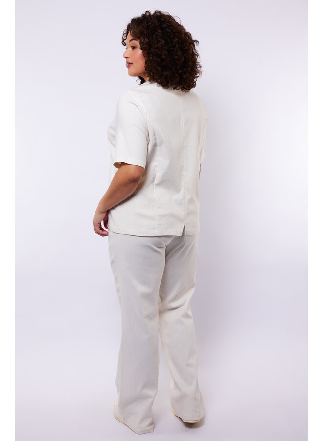 Broek Izara sand/offwhite