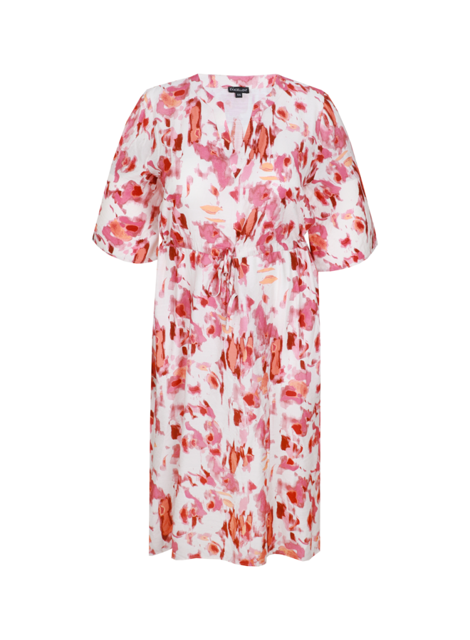 Jurk Soraya sand/grape