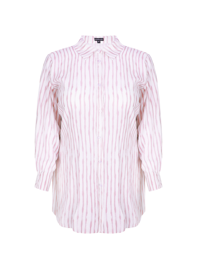 Tuniek Sally offwhite/grape