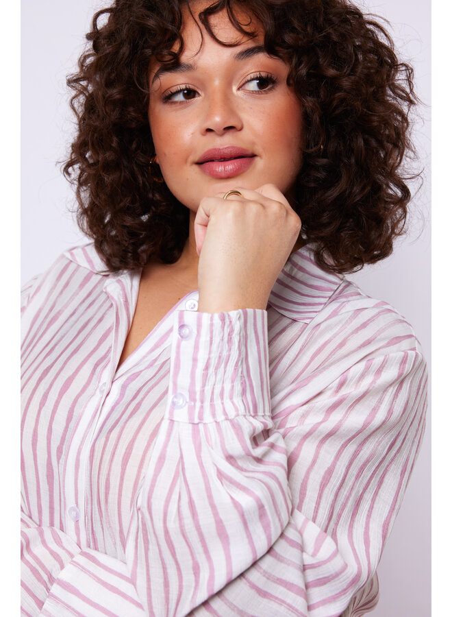 Tuniek Sally offwhite/grape