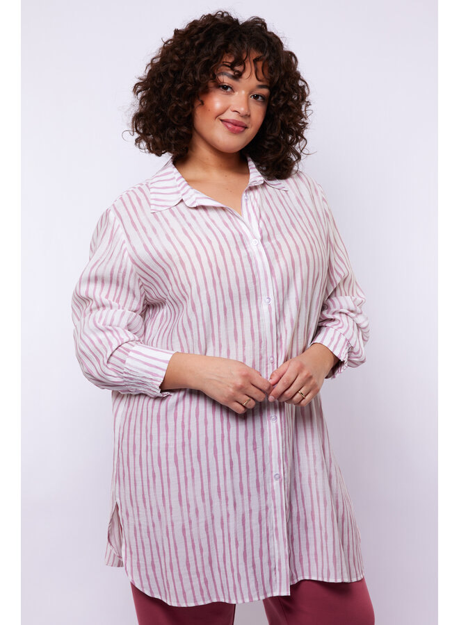 Tuniek Sally offwhite/grape