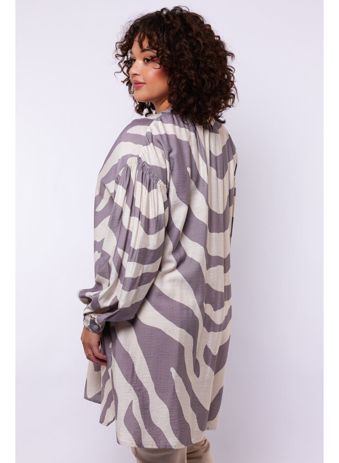 Tuniek  Auri sand/zinc