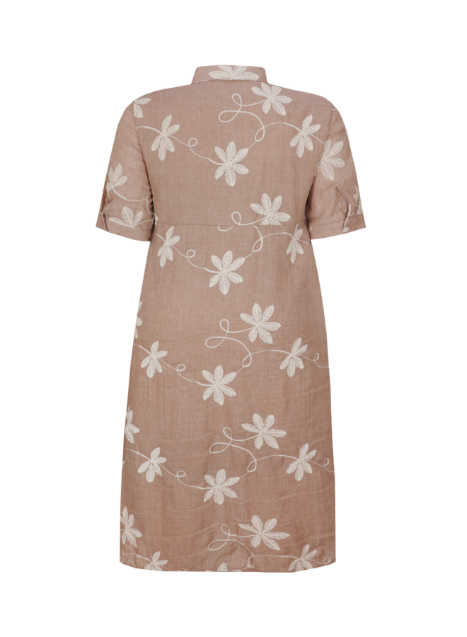 Jurk Lilith latte/ecru