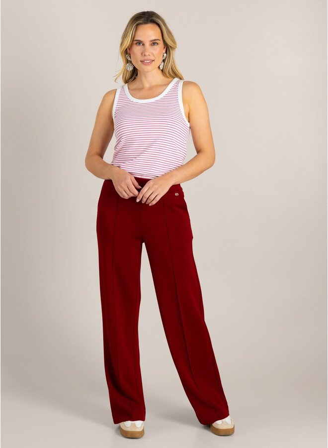 Broek Givenselli dark red