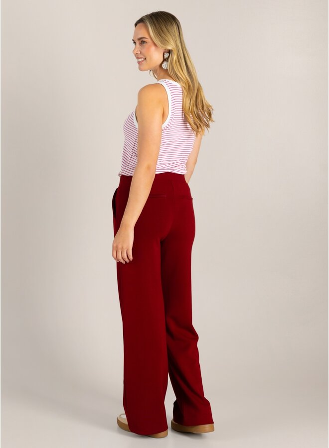 Broek Givenselli dark red