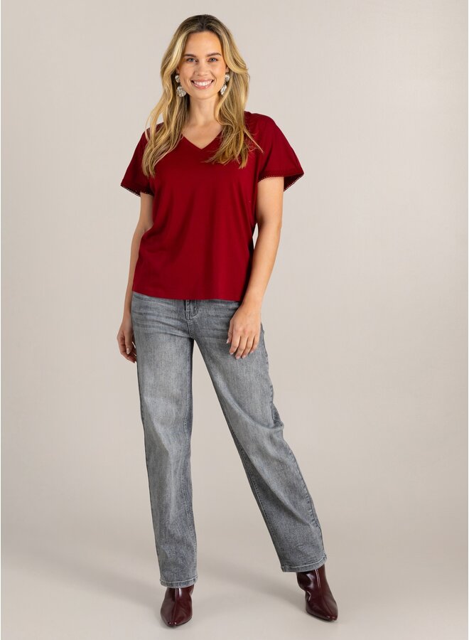 Top Gennesis dark red