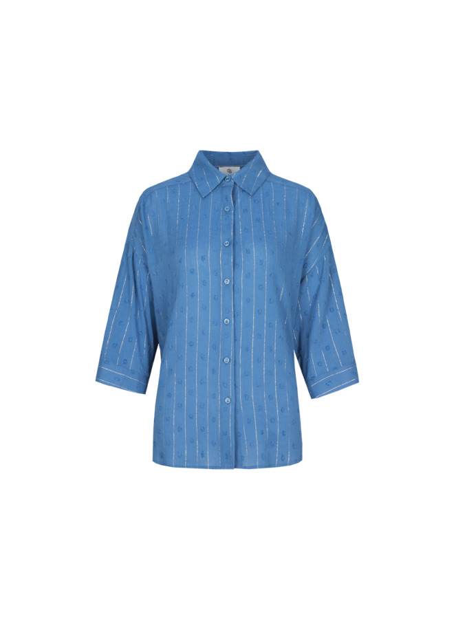 Blouse Luncy dusty blue