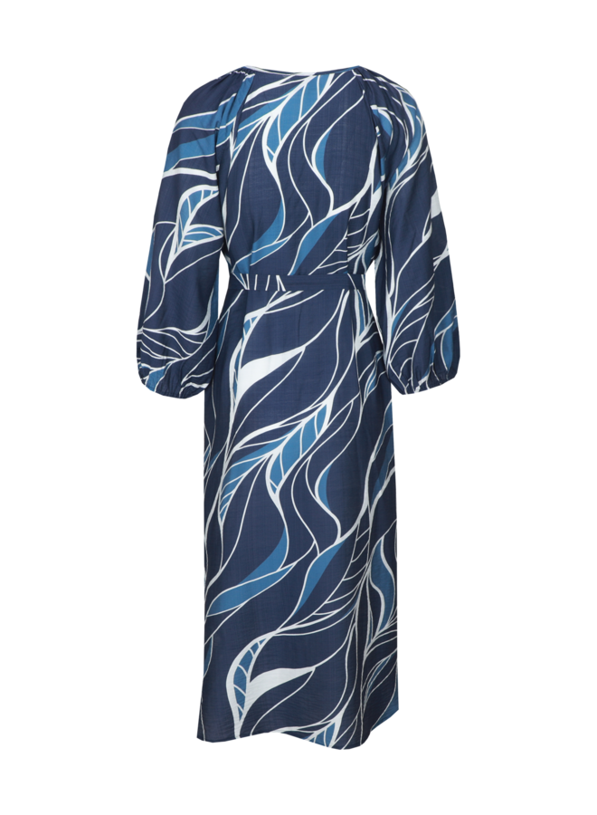 Jurk Dacia dusty blue/light blue