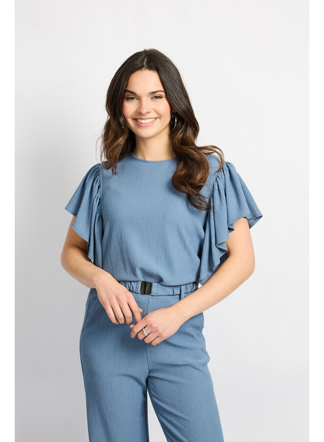 Top Tilda dusty blue