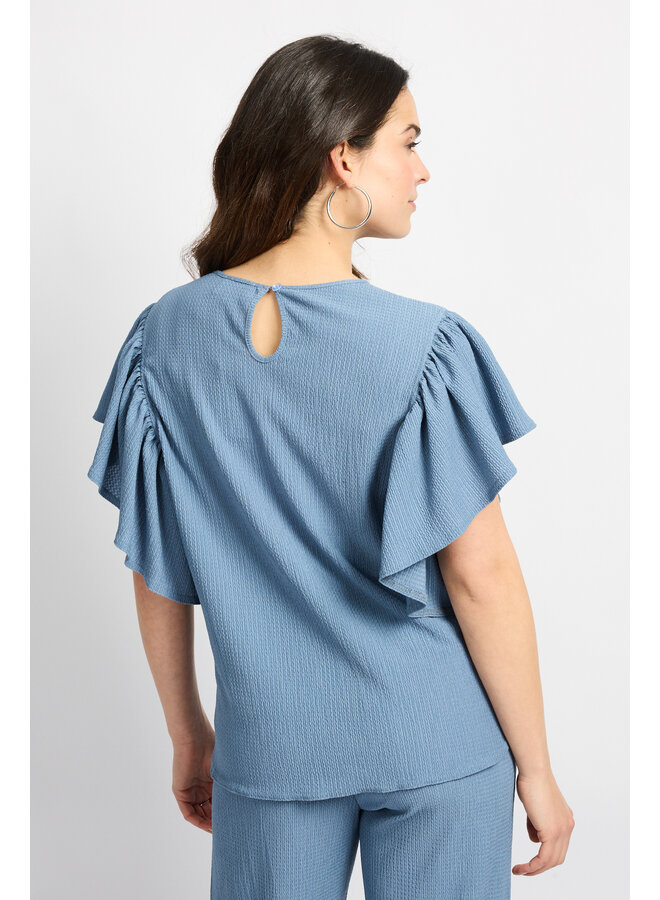 Top Tilda dusty blue