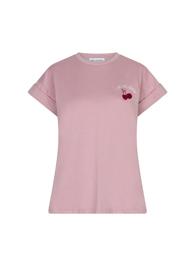 T-shirt Nyella dusty pink