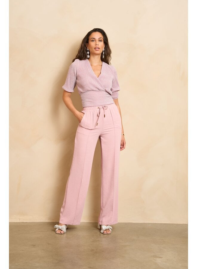 Broek Solana dusty pink
