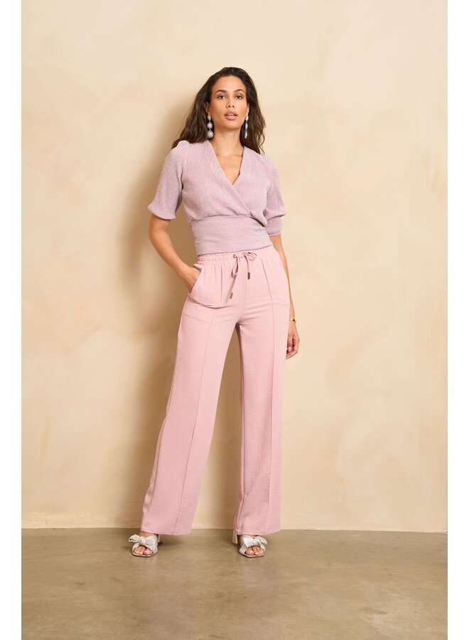 Broek Solana dusty pink