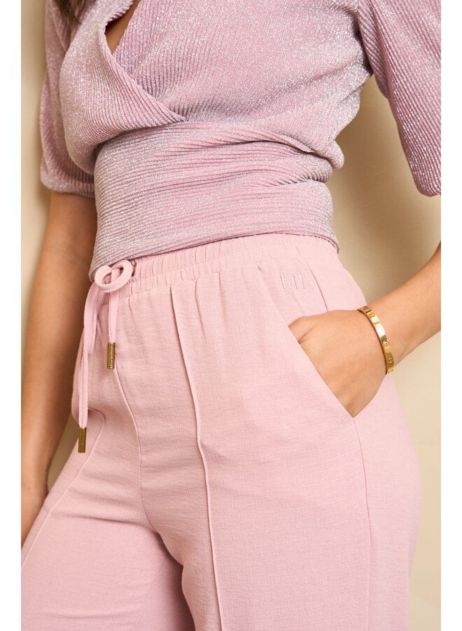 Broek Solana dusty pink