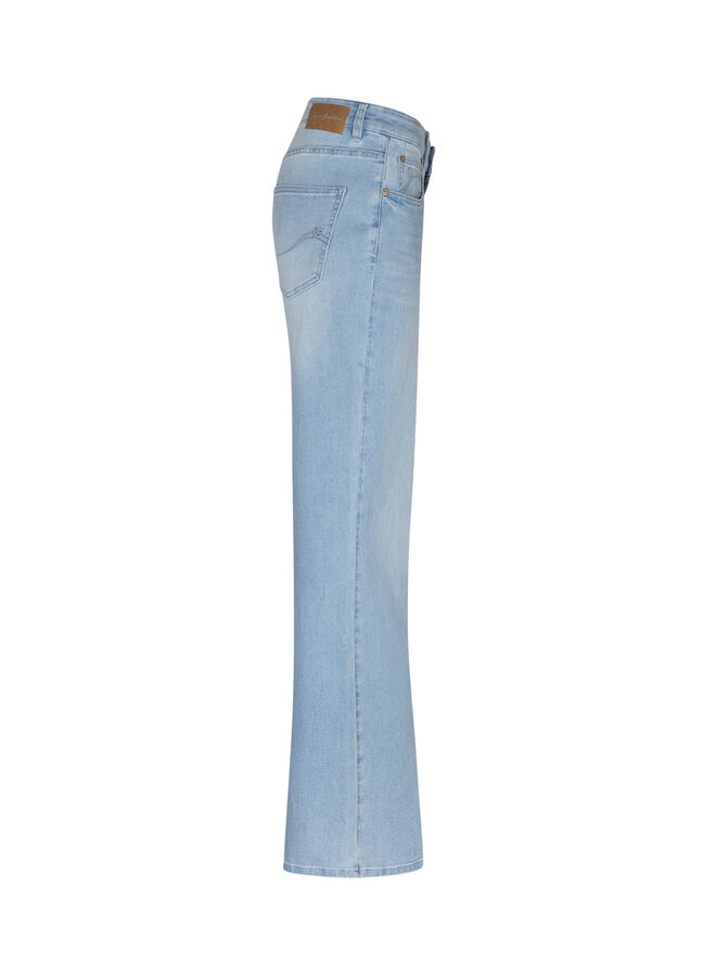Broek Brielle flare denim lightblue
