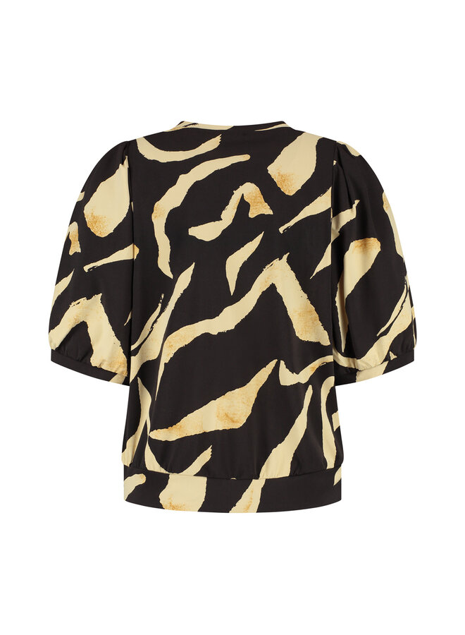 Top Amie-V pania print