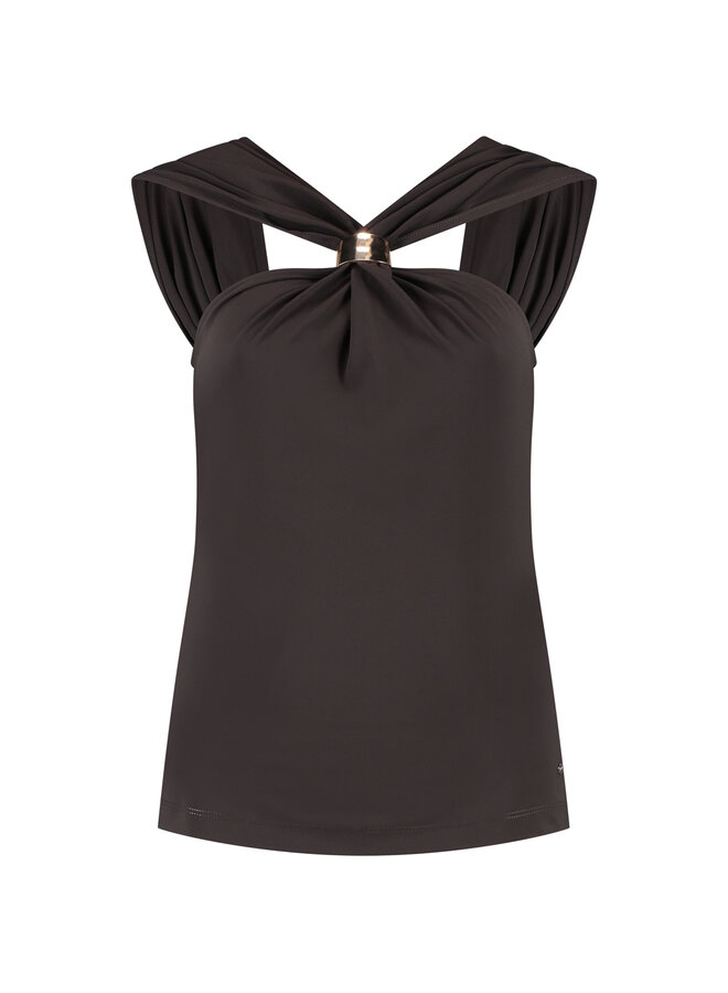 Top Natalie dark brown