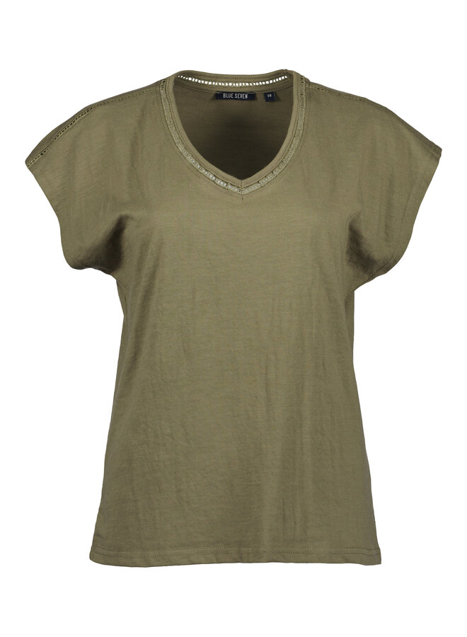 T-shirt Seven army green 105924