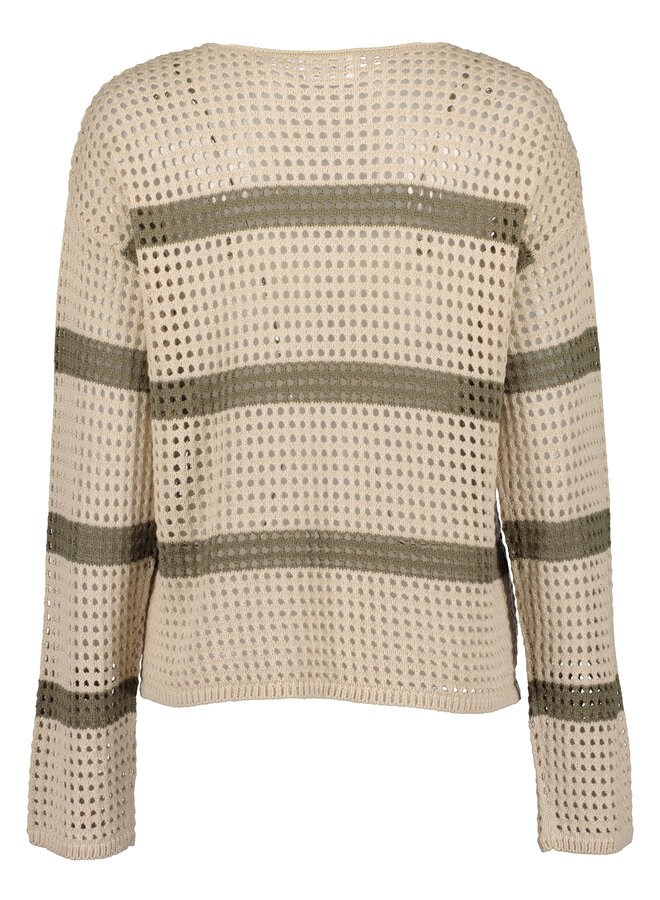 Trui Seven army/zand 147191