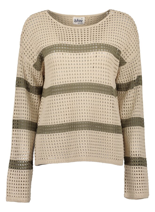 Trui Seven army/zand 147191