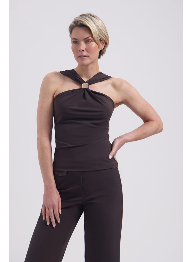 Top Natalie dark brown