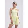Top Natalie butter yellow