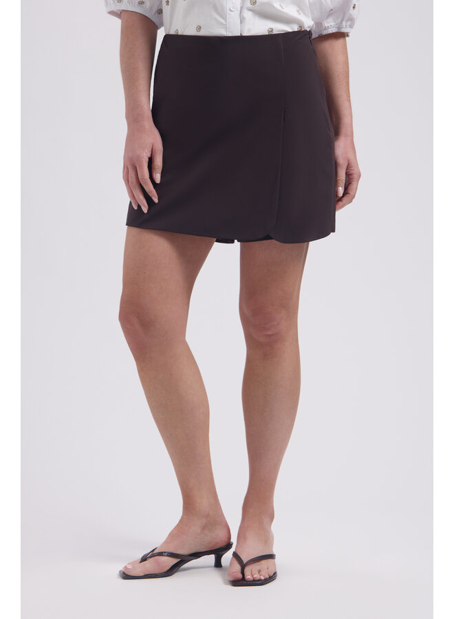 Skort Darlene dark brown
