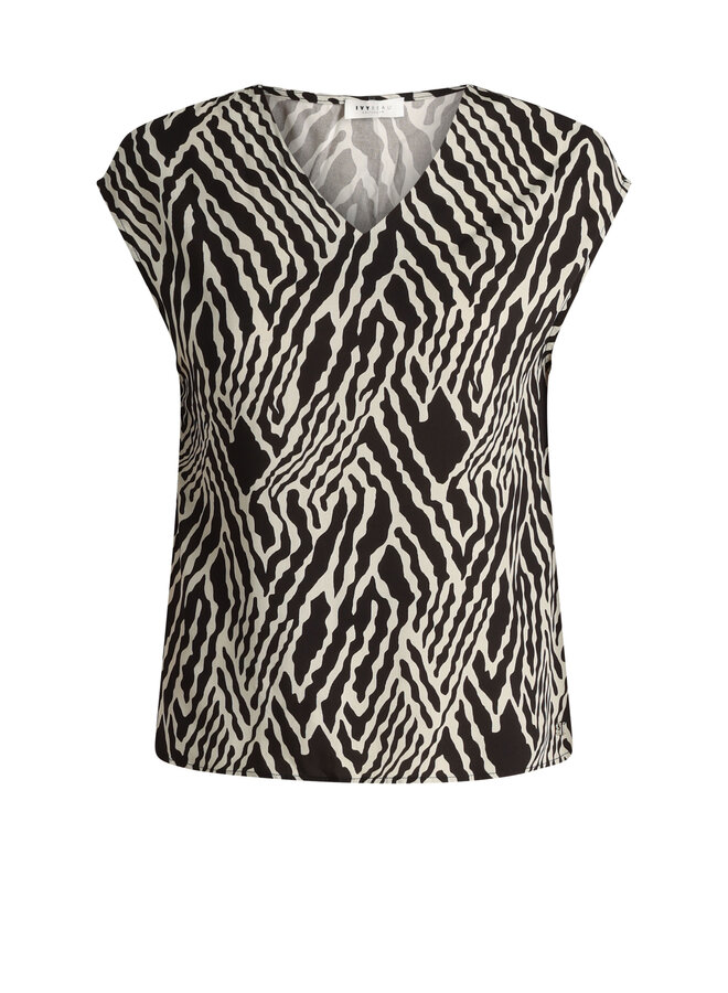 Top Christy black/white