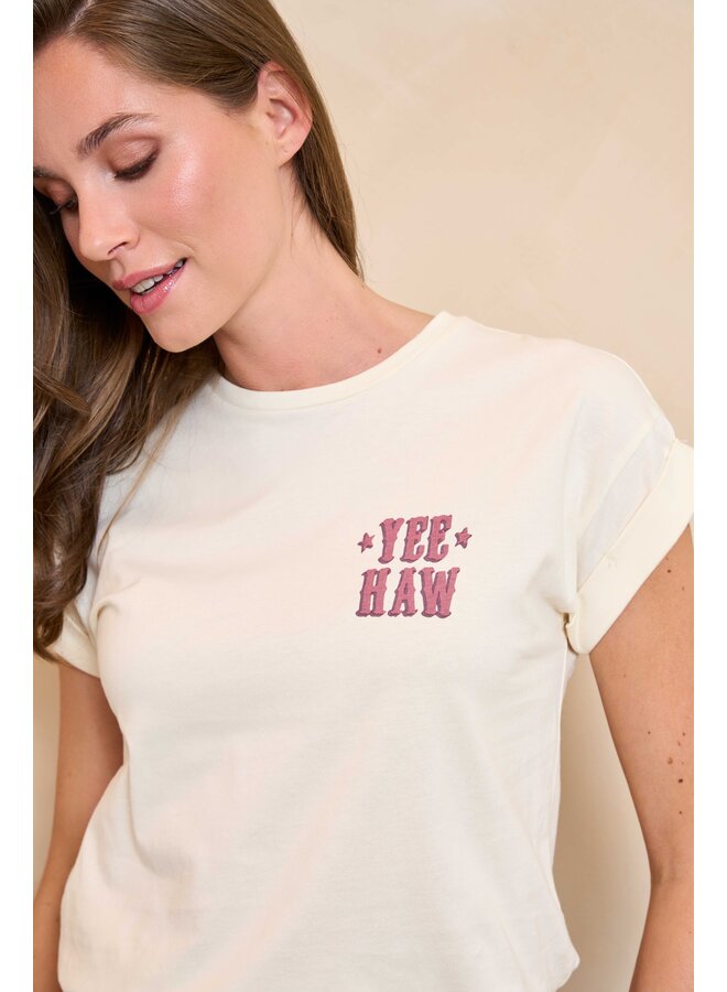 T-shirt Omera ecru