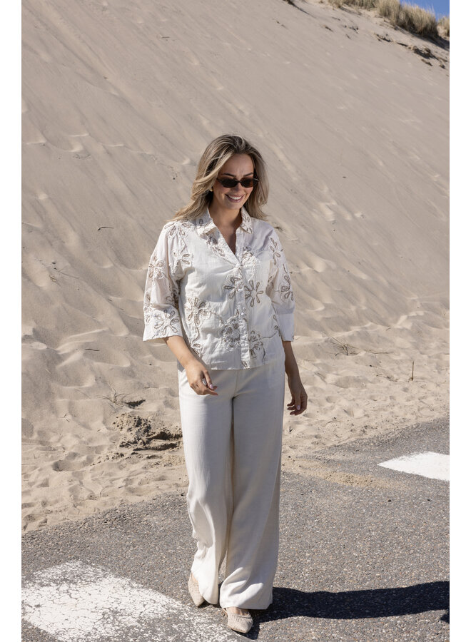 Blouse Lynn offwhite